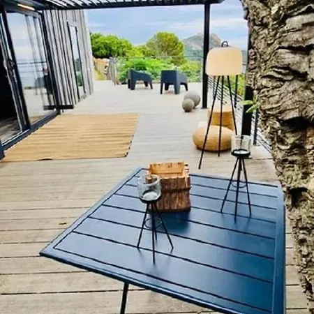 Bungalow Mobile Home De Luxe Vue Mer Ile D'Or Saint-Raphael 4 Personnes Campeggio *